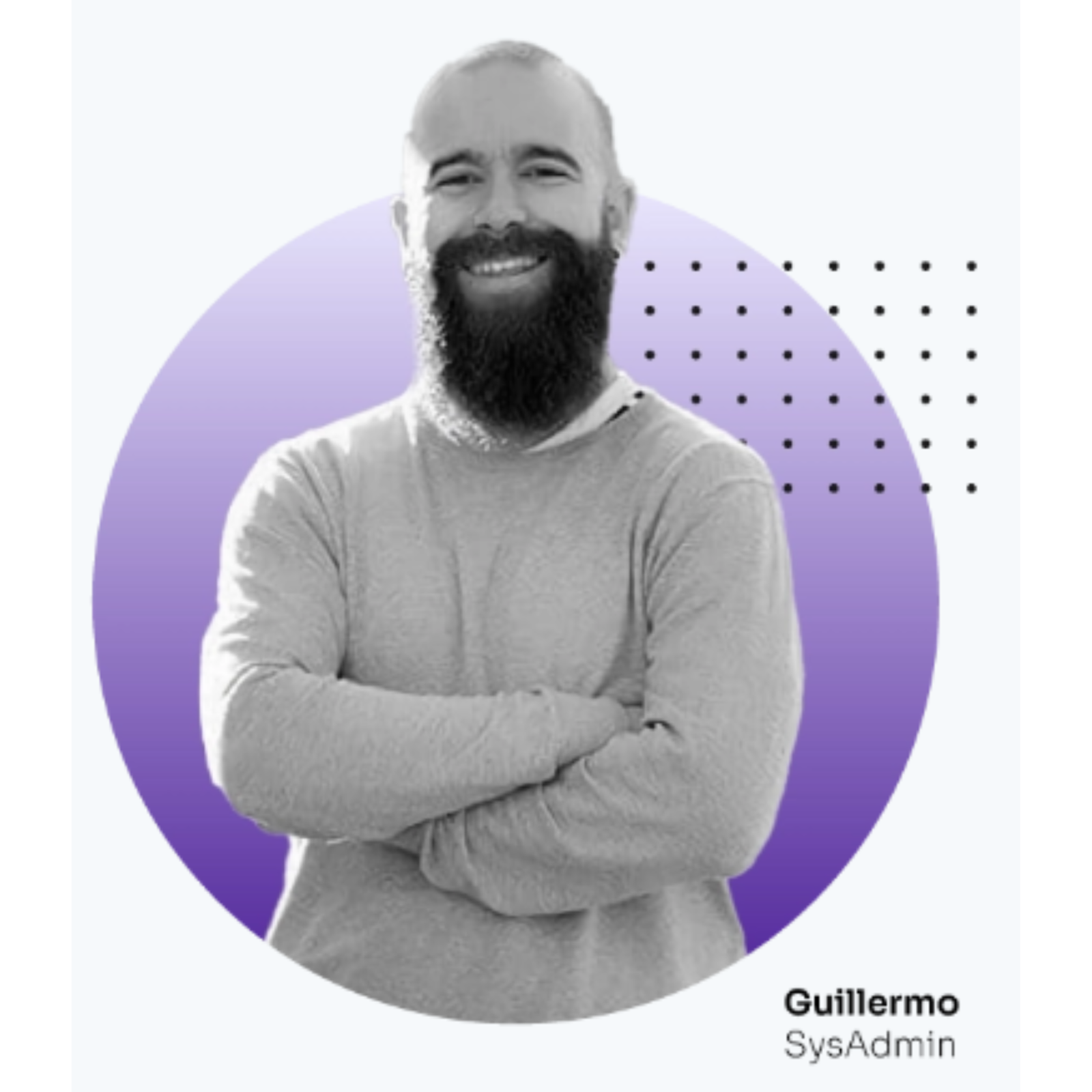 Guillermo, SysAdmin en WebLab