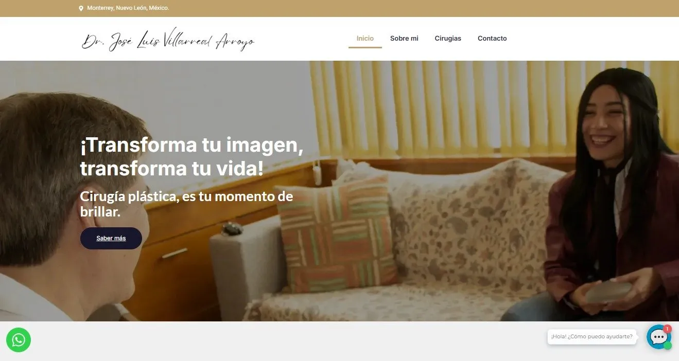Dr. Jose Luis Villareal Arroyo - sitio web desarrollado por WebLab