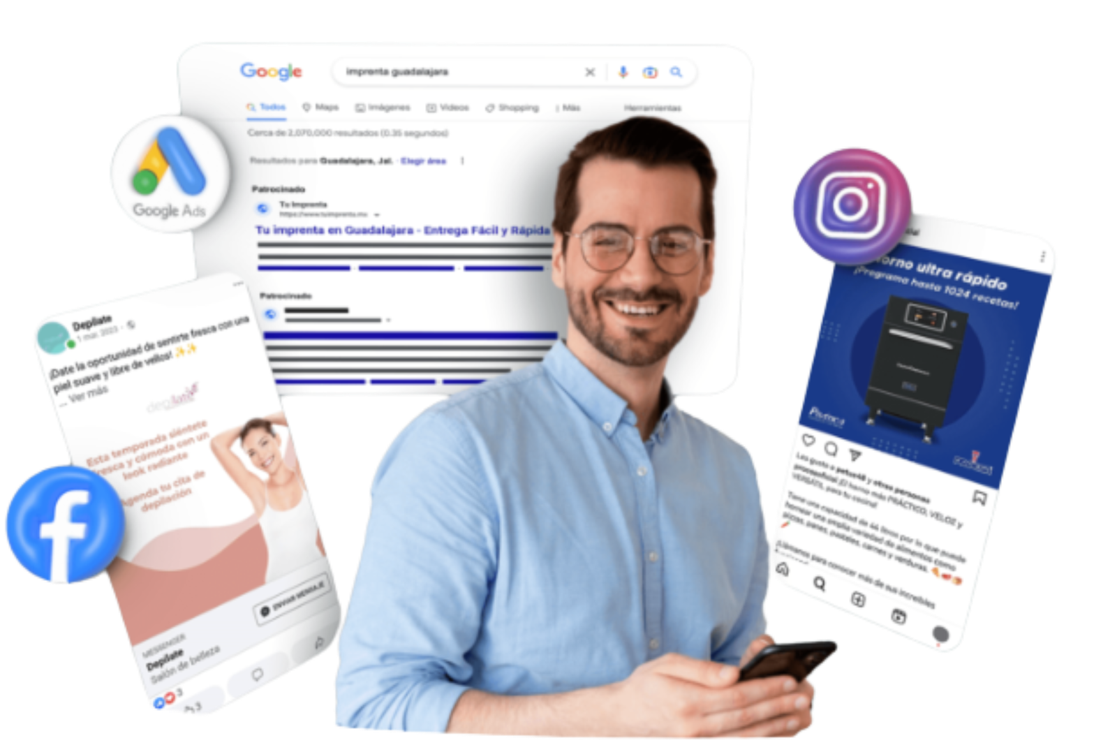 Agencia de marketing digital con beneficios gratuitos